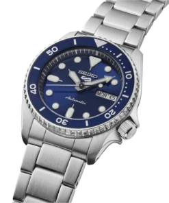 Reloj Seiko 5 Sports SRPL77 automático de 38 mm, esfera azul (vista 2)