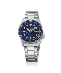 Reloj Seiko 5 Sports SRPL77 automático de 38 mm, esfera azul (vista 4)