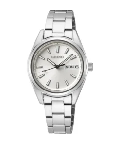 Reloj de mujer Seiko Neo Classic SUR349, esfera blanco tiza