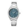 Reloj de mujer Seiko SUR531, esfera azul y malla de acero