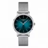 Tissot Everytime Lady 34 mm con esfera verde y malla de acero