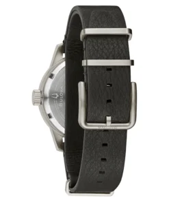 Reloj Hombre Bulova Hack Automático 96A246 Marfil y Cuero - Imagen 3