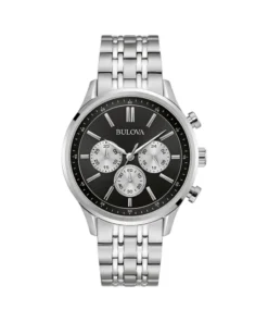 Reloj Hombre Bulova Classic Chronograph 96A295 Negro