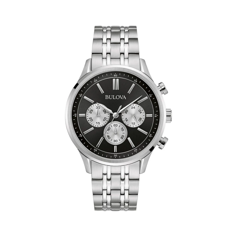 Reloj Hombre Bulova Classic Chronograph 96A295 Negro