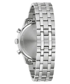 Reloj Hombre Bulova Sutton Chronograph 96B404 Plateado y Azul - Imagen 3