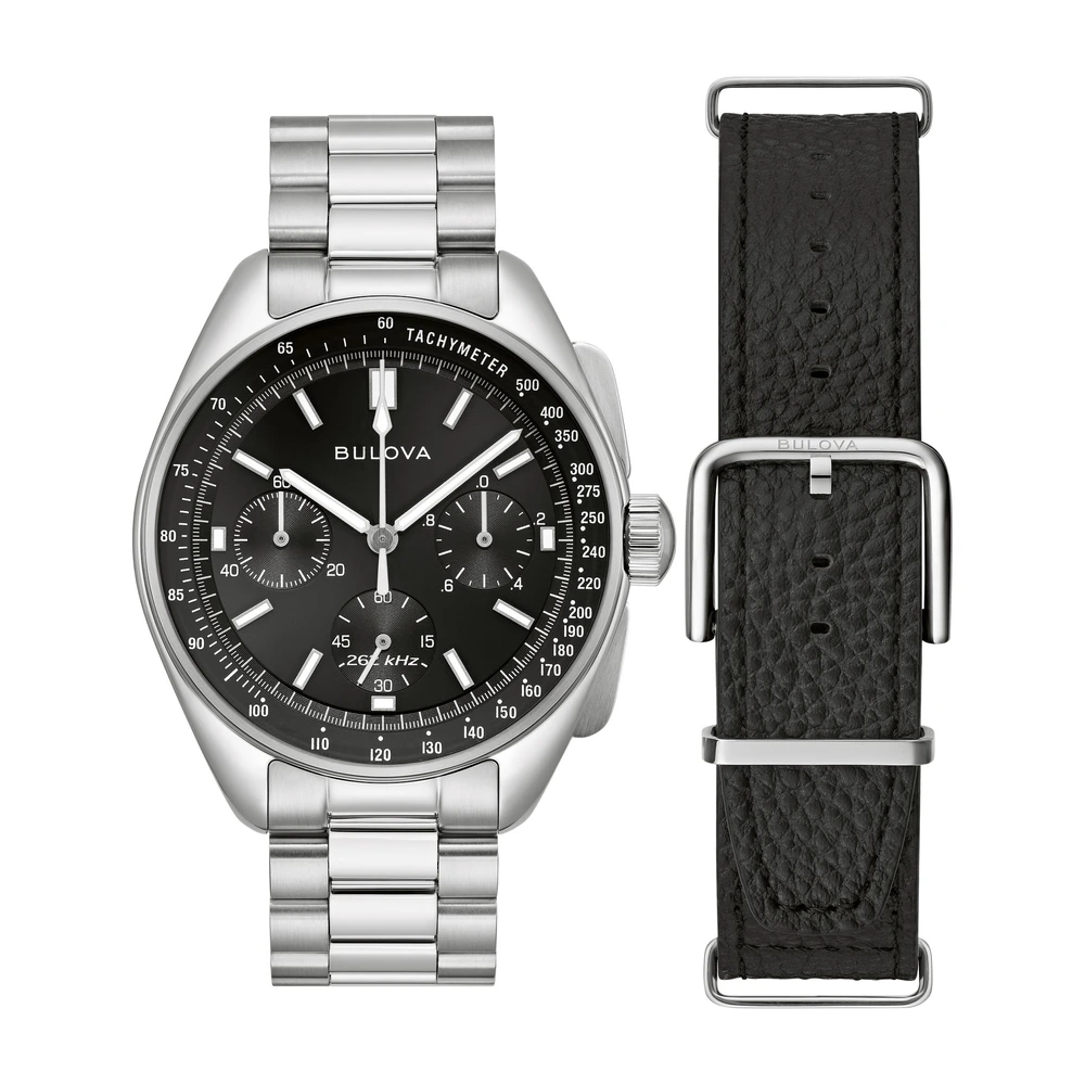 Reloj Hombre Bulova Lunar Pilot 96K111 Negro