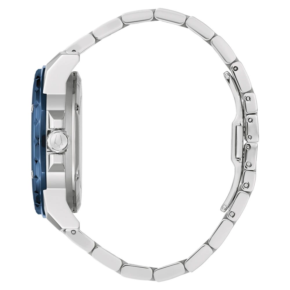 Reloj Hombre Bulova Marine Star Automático 98A302 Azul - Imagen 2