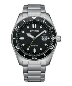 Citizen AW1760-81E Eco-Drive negro, vista frontal