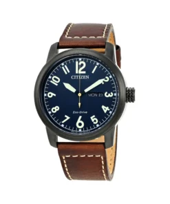 Reloj Hombre Citizen Eco-Drive BM8478-01L Azul y Cuero