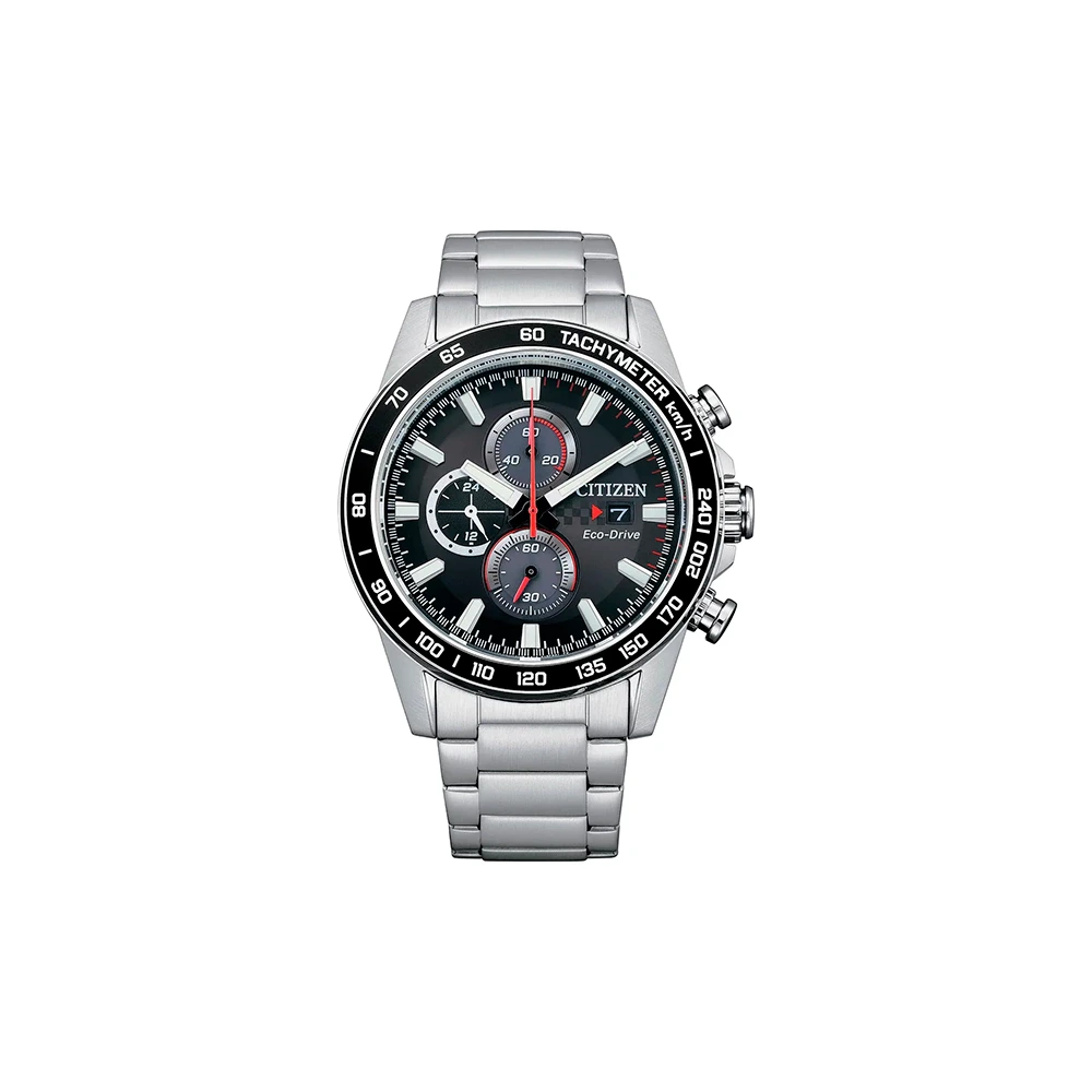 Reloj Hombre Citizen Eco-Drive Chronograph CA0780-52E Negro