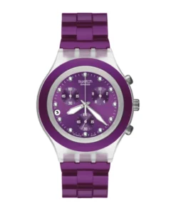 Reloj Swatch Irony Full-Blooded Blueberry SVCK4048AG — vista de producto en el catálogo UNITIME Argentina